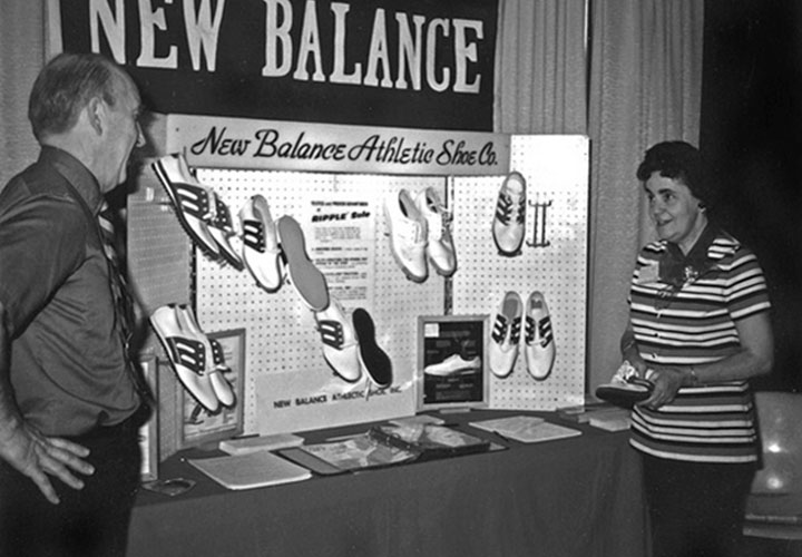 история кроссовок New Balance