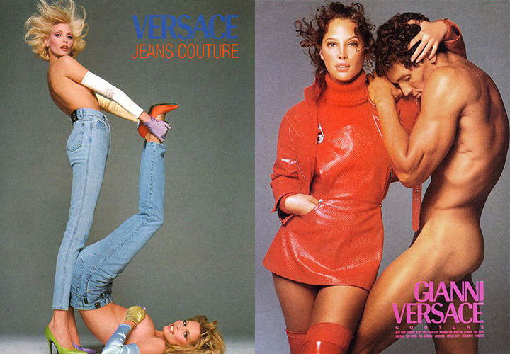 рекламные кампании Versace, 1990-е