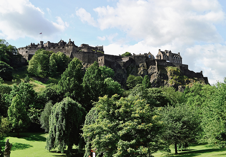 Сады принцесс. Эдинбург, замок Даннотар, хаггис, виски и Ангел Севера