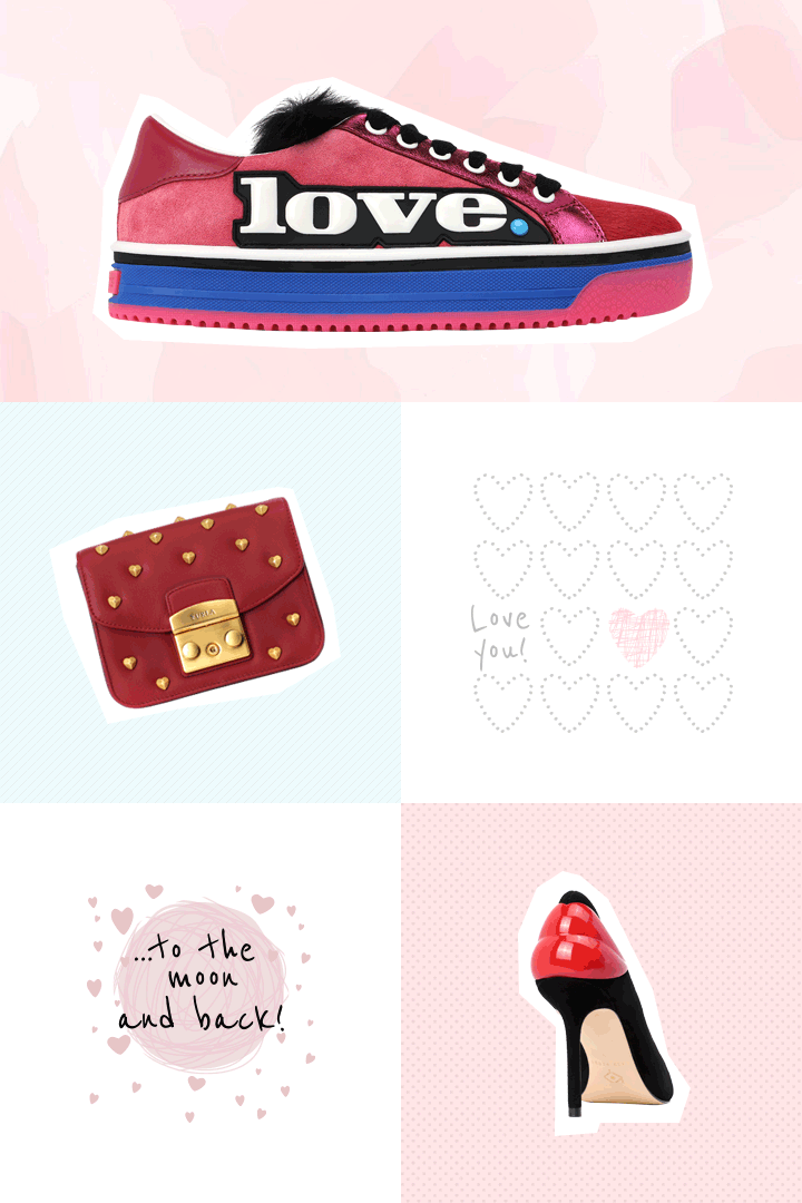 Обувь, сумки и подарки ко Дню святого Валентина