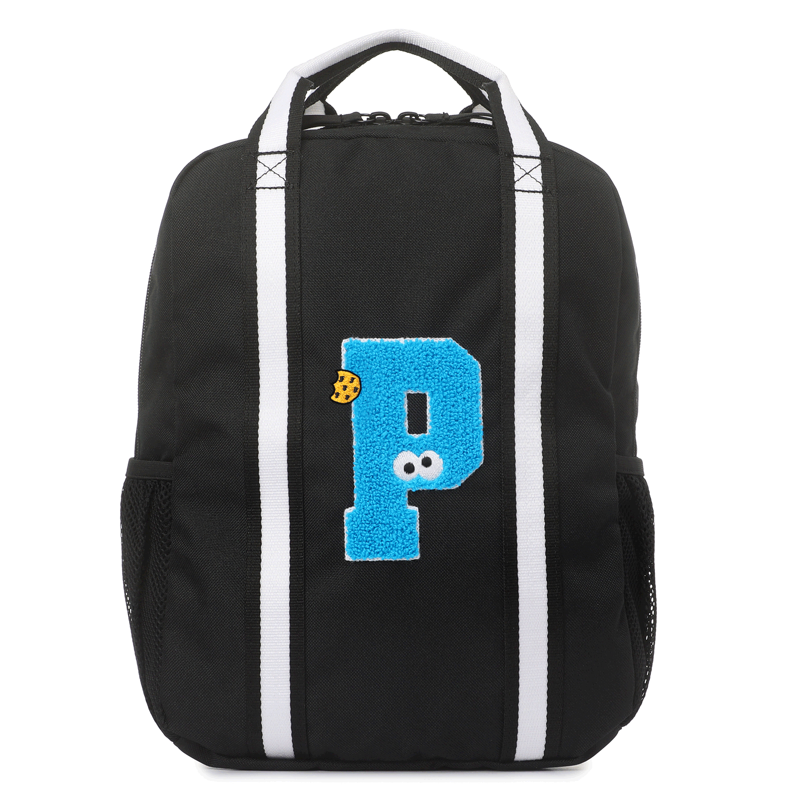 Черный рюкзак PUMA Sesame Street для мальчиков. Снова в школу!